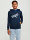 Gilden Heavy Blend Hooded Sweatshirt - Navy Blue
