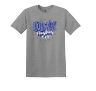 SALE - 2024-25 Hubenak Huskies Spirit Shirt - Grey Soft Tee