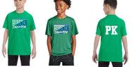 2024 - 25 Grade Level Shirt Pre-K (Green) Soft Style