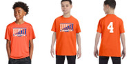 2024 - 25 Grade Level Shirt 4th Grade (Orange) Soft Style