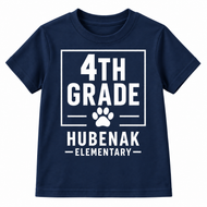 2026-2027 PREORDER- GRADE LEVEL SHIRT- 4TH GRADE (DRY FIT)