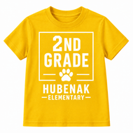 2026-2027 PREORDER- GRADE LEVEL SHIRT- 2ND GRADE (DRY FIT)