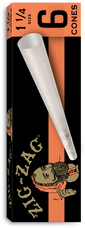 King Size Zig Zag Pre Rolled Cones 6 Count Pack