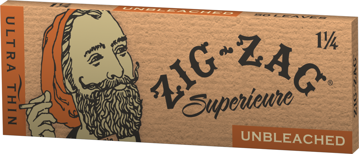 1 1 4 Size Unbleached Zig Zag Papers