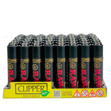 Raw Clipper Lighter - Black