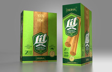 Lit Culture Organic Hemp Wraps, Original Flavor - 2-Ct Packs