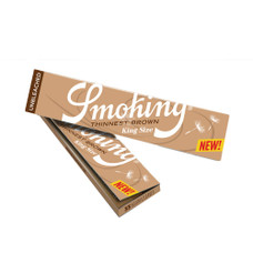 100 x 33 Blättchen Long Papers 2 Boxen Smoking® BROWN King Size Papers 