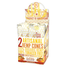 High Hemp Artisanal Hemp Cones, Honey Pot Swirl Flavor - 2-Ct Packs