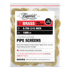 Beamer .750” Brass Pipe Screens