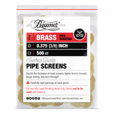 Beamer .375” Brass Pipe Screens