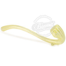 7” Glass UV Pinstripe Sherlock Pipe