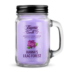 Beamer Aromatic Home Series Large Candle - Hanna's Lilac Forest Scent