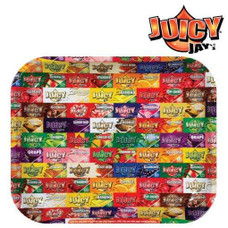 Juicy Jay's Large Metal Rolling Tray - 14" x 11"