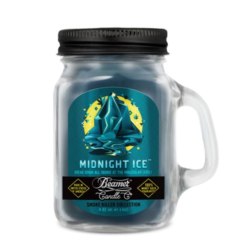 Scent Midnight Ice Beamer Smoke Killer Candle 12 oz The Best! 