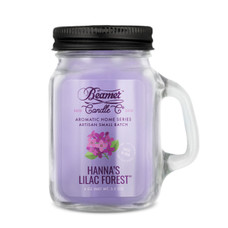 Beamer Aromatic Home Series 4oz Mini Candle - Hanna's Lilac Forest Scent 