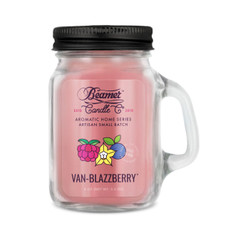 Beamer Aromatic Home Series 4oz Mini Candle - Van-Blazzberry Scent