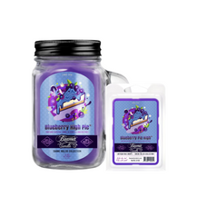 Blueberry High Pie 12oz Smoke Killer Collection Candle & Wax Drop Bundle