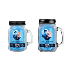 Blue F*#kin’ Ocean 12oz & Mini 4oz Smoke Killer Collection Candle Bundle