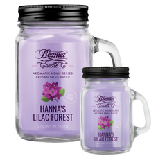 Hanna’s Lilac Forest 12oz & Mini 4oz Aromatic Home Series Candle Bundle