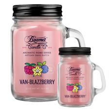 Van-Blazzberry 12oz & Mini 4oz Aromatic Home Series Candle Bundle