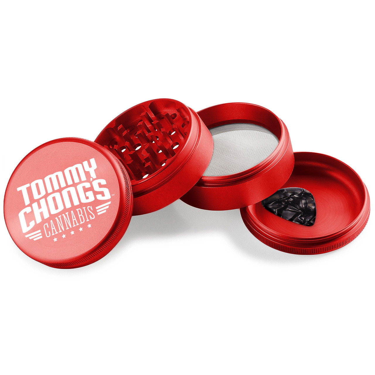 Beamer x Tommy Chong's Cannabis Aircraft Grade Aluminum Grinder W