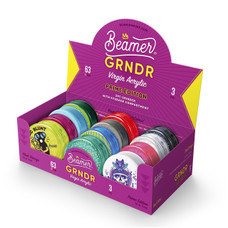 Beamer  Acrylic Grinder- Prime Edition - Full Color Mixed Designs - Display