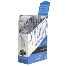 Minty's Herbal Wraps - Blueberry Flavor - 2 Count Packs