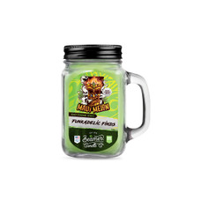 Beamer Candle Co. - Candle - Funkadelic Finds Collection - Large Glass Mason Jar - W/ Handle & Metal Lid - Maui Melon