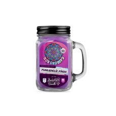 Beamer Candle Co. - Candle - Funkadelic Finds Collection - Large Glass Mason Jar - W/ Handle & Metal Lid - Nag Champa