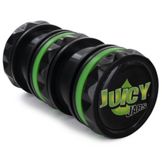 Juicy Jay Stash Jar (Black and Green) 