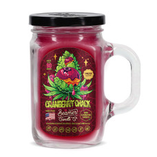 Cranberry Crack - SEASONAL SCENT - Large Mason Jar (12oz) Candle by Beamer Candle Co.