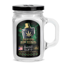 NEW - Preorder Now - Noir No. 420 - Large Jar (12oz) - Odor Eliminating Collection  - By Beamer Candle Co