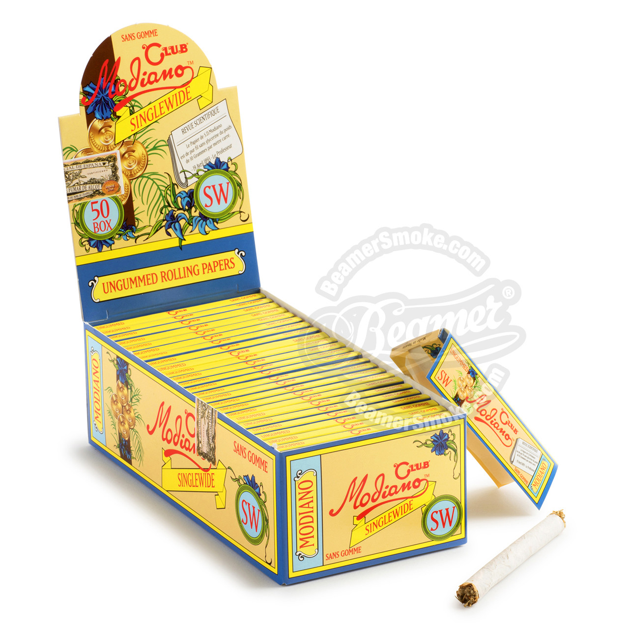 Single Wide Size Club Modiano Rolling Papers