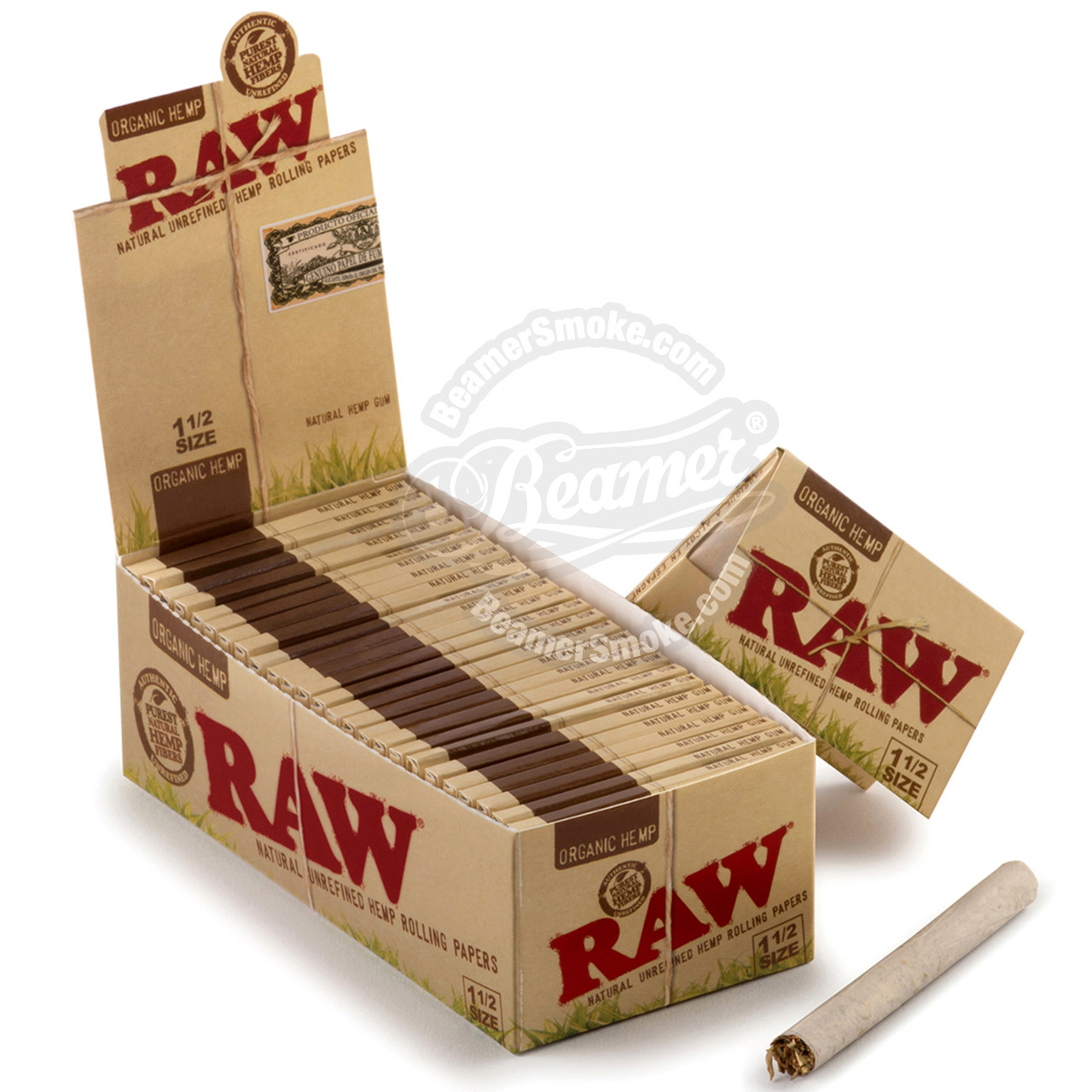 RAW Organic 1 4 Rolling Papers 24 count