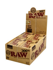 Raw Natural 300's 1 ¼ Size Rolling Papers