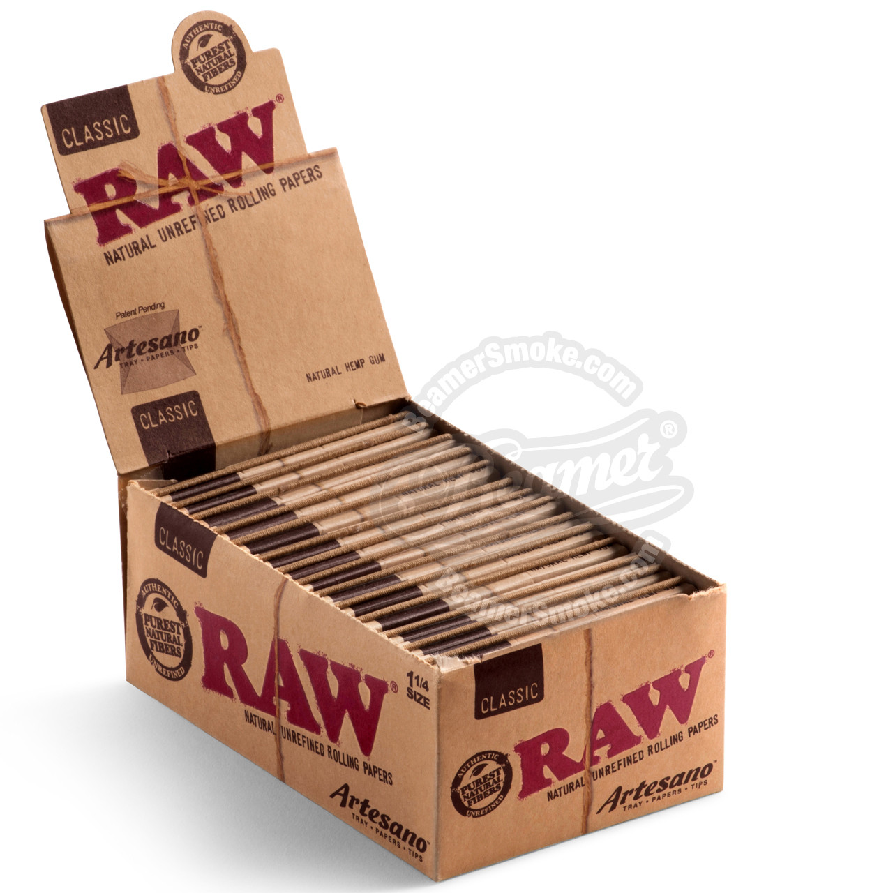 RAW Organic Hemp 1 1/4 Artesano-Fold Out Tray + Tips — TBS Supply Co