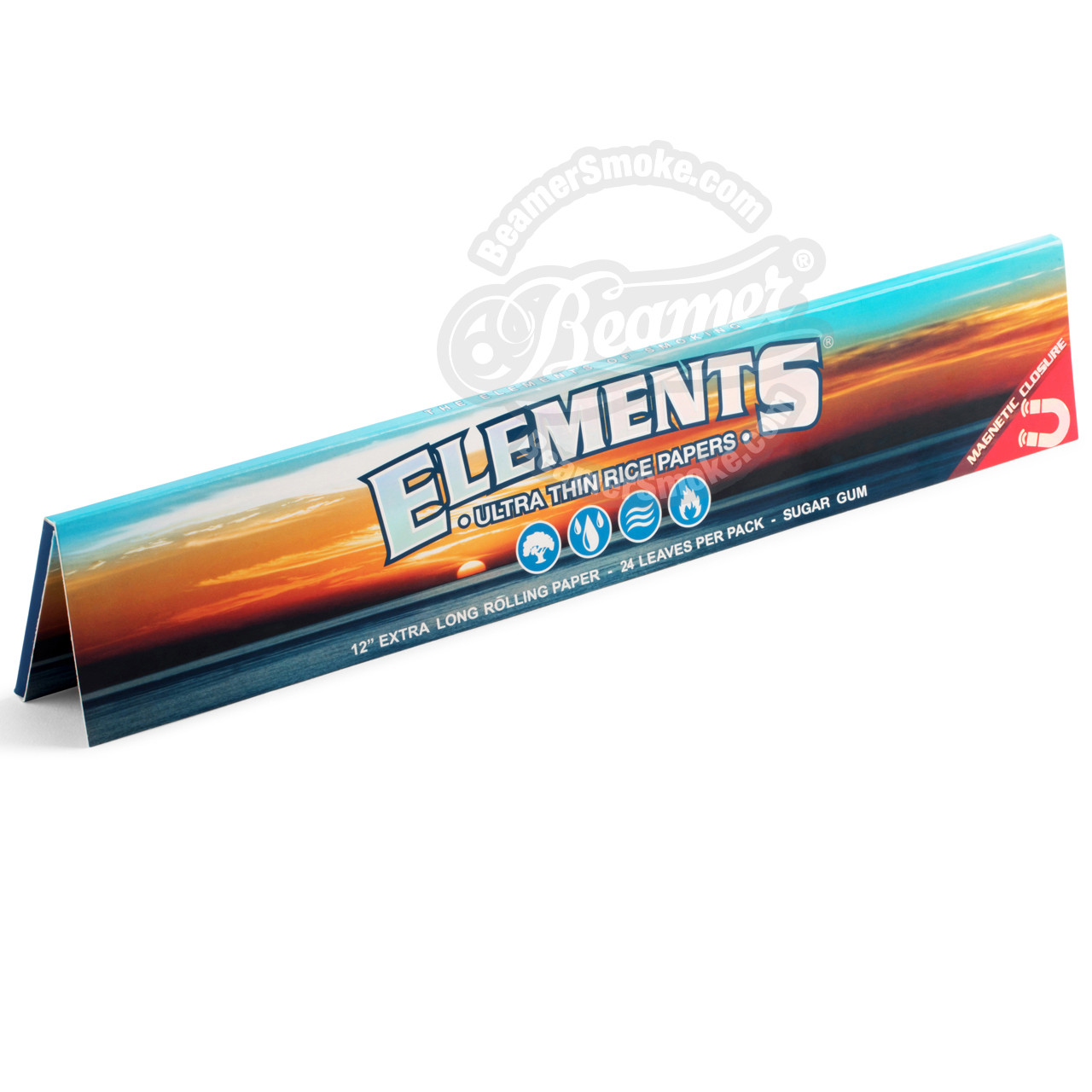 Elements Rice Single Wide Size Rolling Paper Roll Refill - Beamer