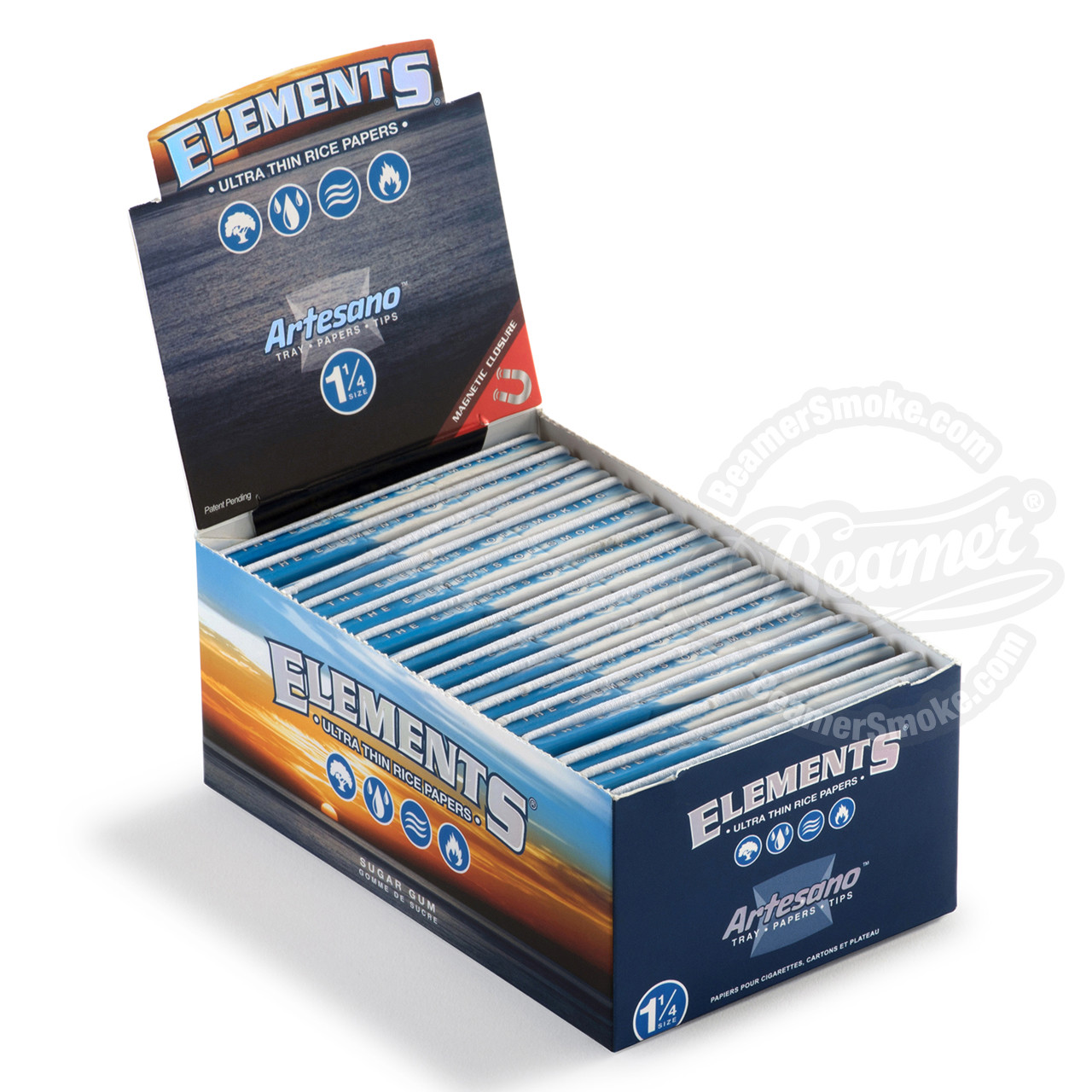 Elements Rice Single Wide Size Rolling Paper Roll Refill - Beamer