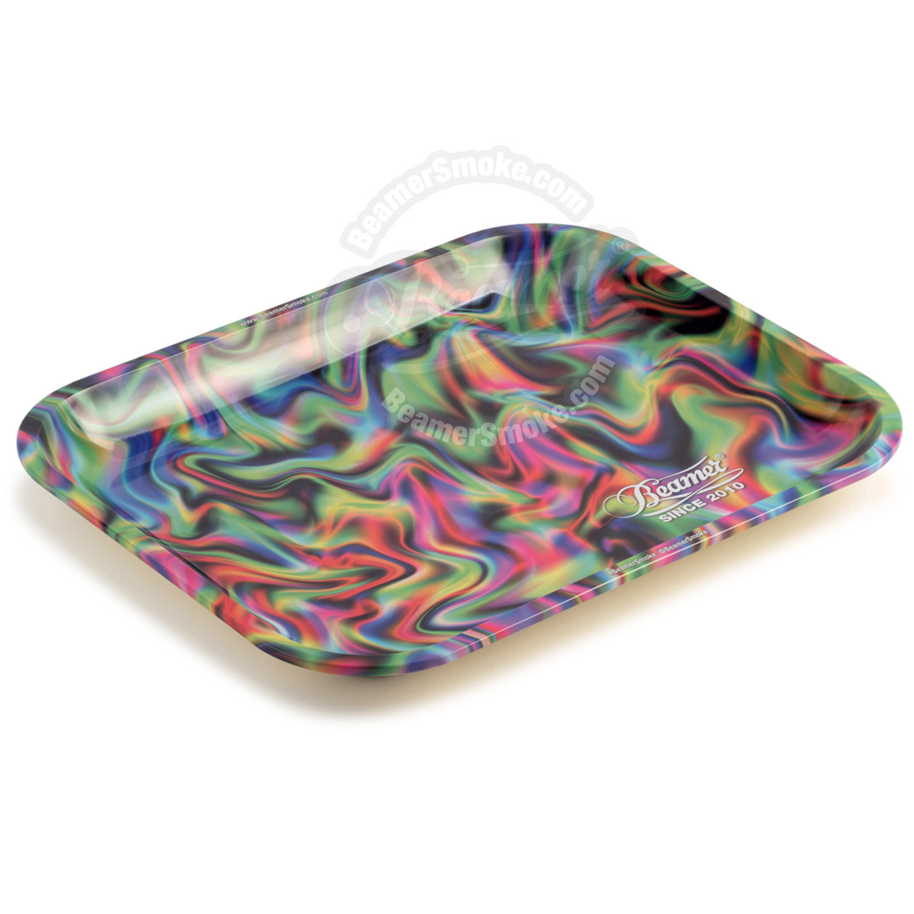 Large Beamer Rolling Tray Trippy Design 13 5 X 11