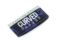 Curved 1 1/4 Size Rolling Paper with Curved Rolling Edge
