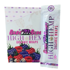 High Hemp Bare Berry Flavor Hemp Wraps - 2 Count Packs