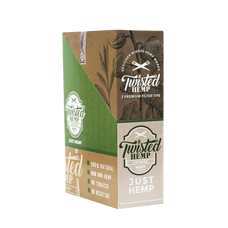 Twisted Just Hemp Flavor Designer Hemp Wraps - 2 Count Packs
