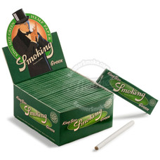 Smoking Green Hemp King Size Rolling Papers