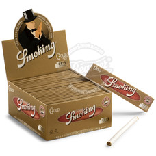 25 x 33 Blättchen Long Papers Original® Smoking® BROWN King Size Papers 
