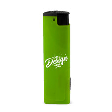 Custom Electronic Windproof Lighters Designed by Beamer - 1 Color Print or 2 Color Print