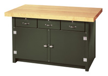 3 Drawer Cabinet Workbench