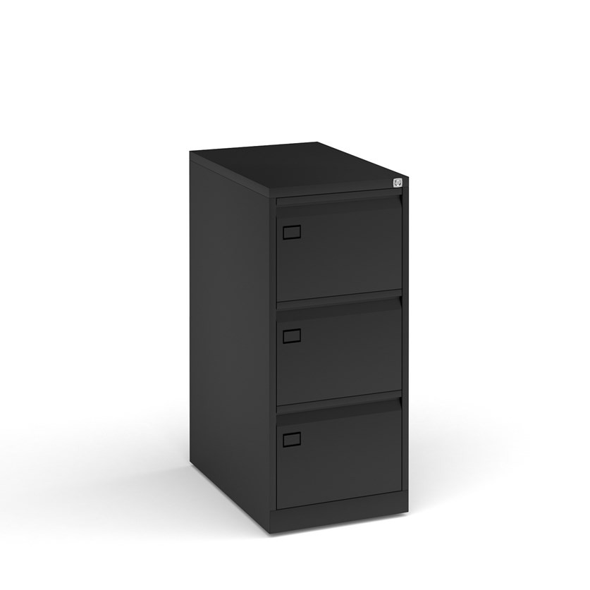 Bisley Metal 3 Drawer Filing Cabinet Bentons Office Supplies