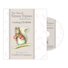 Beatrix Potter The Tale of TIMMY TIPTOES Crafting CD-Rom Backing Papers Envelopes Note Papers Inserts Tea Bag Papers Borders More
