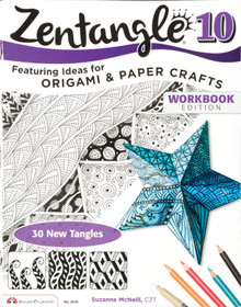 Zentangle 10 Ideas for Origami & Paper Crafts Drawing Inspiration Ideas Instruction