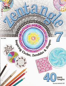 Zentangle 7 Book Inspiring Circles Zendalas Shapes Drawing Inspiration